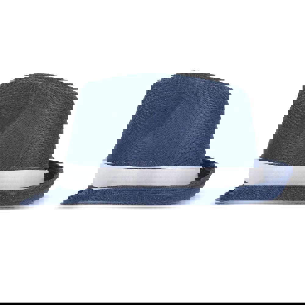 Polyester hoed met band