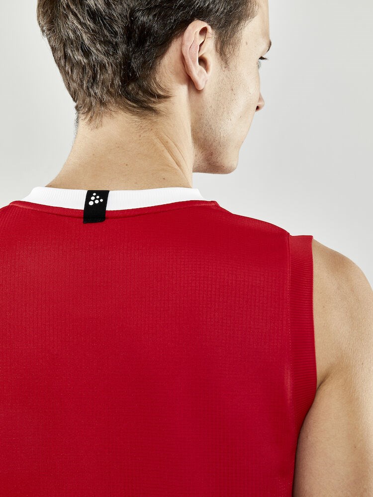 Craft - Progress Basket Singlet M Bright Red S