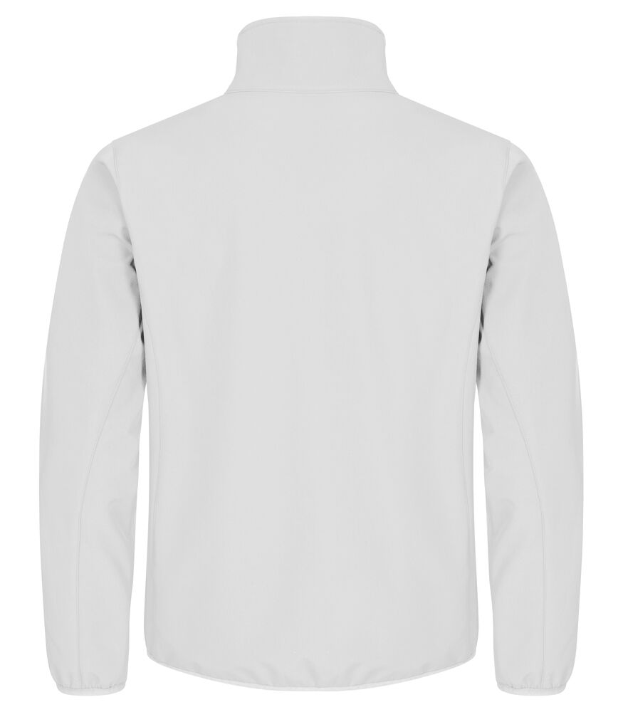 Clique - Classic Softshell Jacket Wit XS