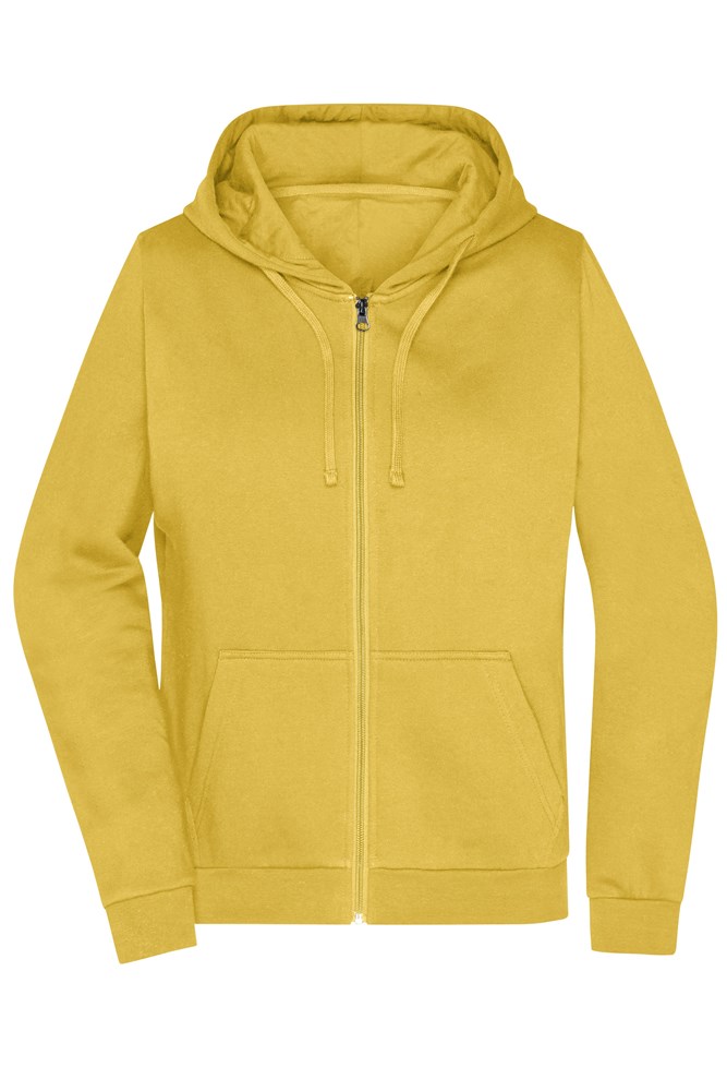 Ladies' Promo Zip Hoody - Geel (ca. Pantone 101C)