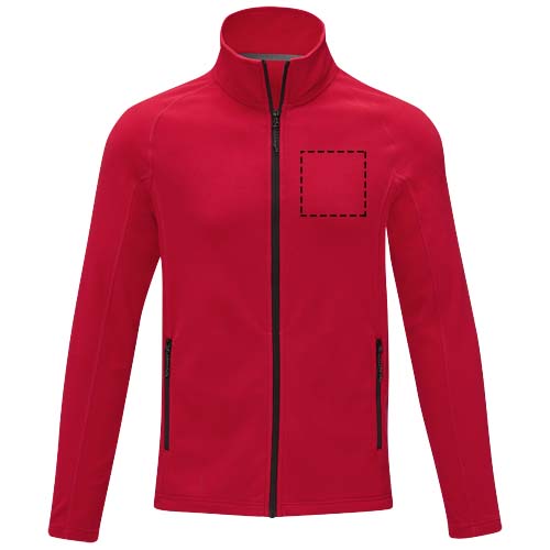 Zelus heren fleece jas