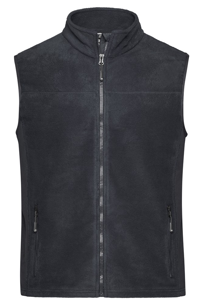 Workwear Fleece Vest - STRONG - - Carbon/zwart (ca. Pantone 425C
blackC)