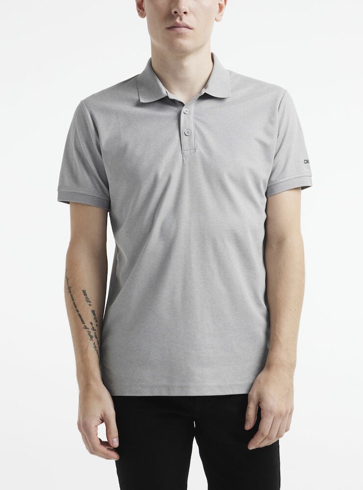 Craft - CORE Unify Polo Shirt  M Dk Grey Melange XS