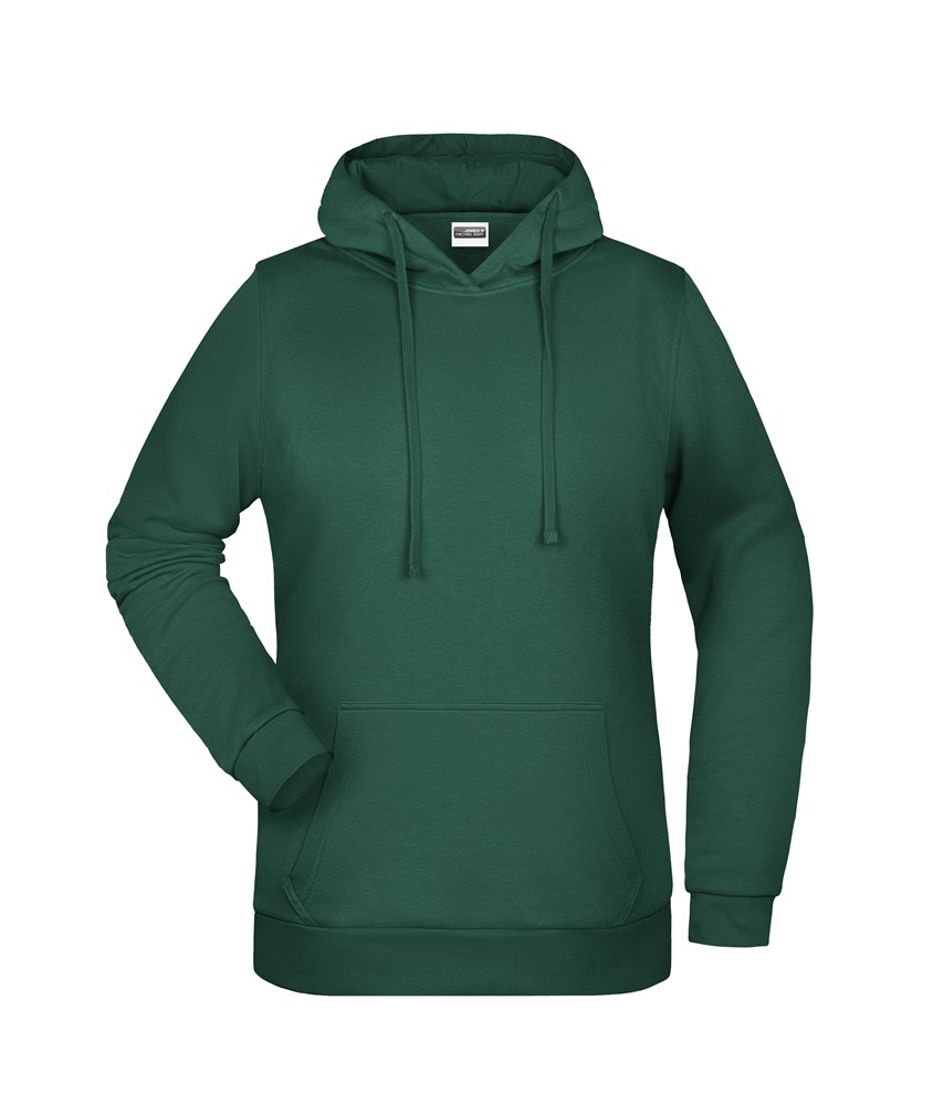 Ladies' Promo Hoody - Donkergroen (ca. Pantone 343C)