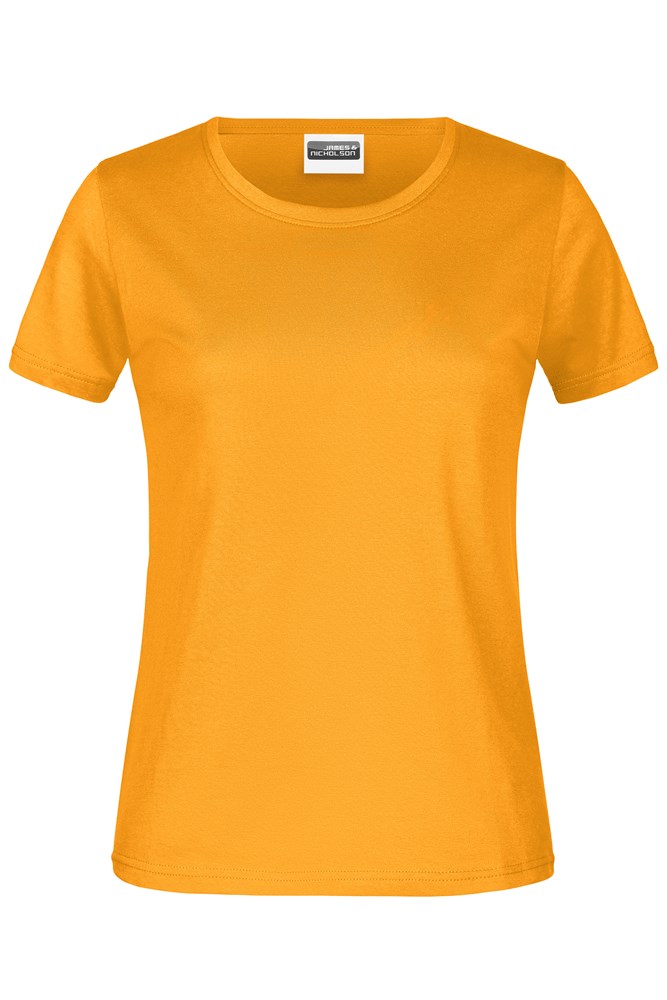 Promo-T Lady 180 - Goudgeel (ca. Pantone 1235C)