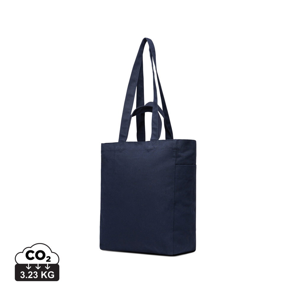 VINGA Hilo AWARE™ gerecycled canvas tas met ritssluiting