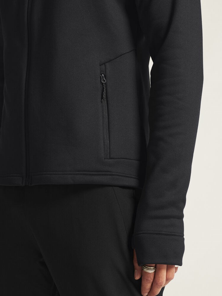 Craft - ADV Explore Power Fleece Hood Jacket M Black XL