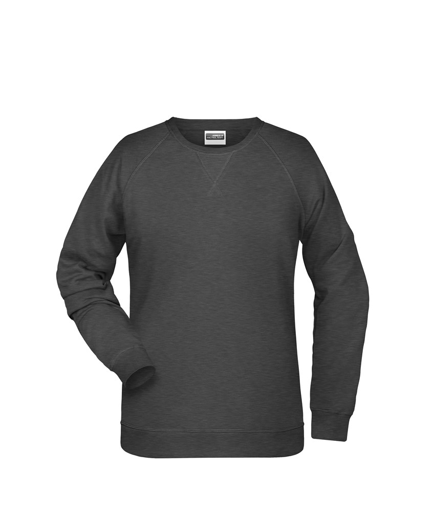 Ladies' Sweat OCS Blended & RCS - Zwart-heather (ca. Pantone blackC)