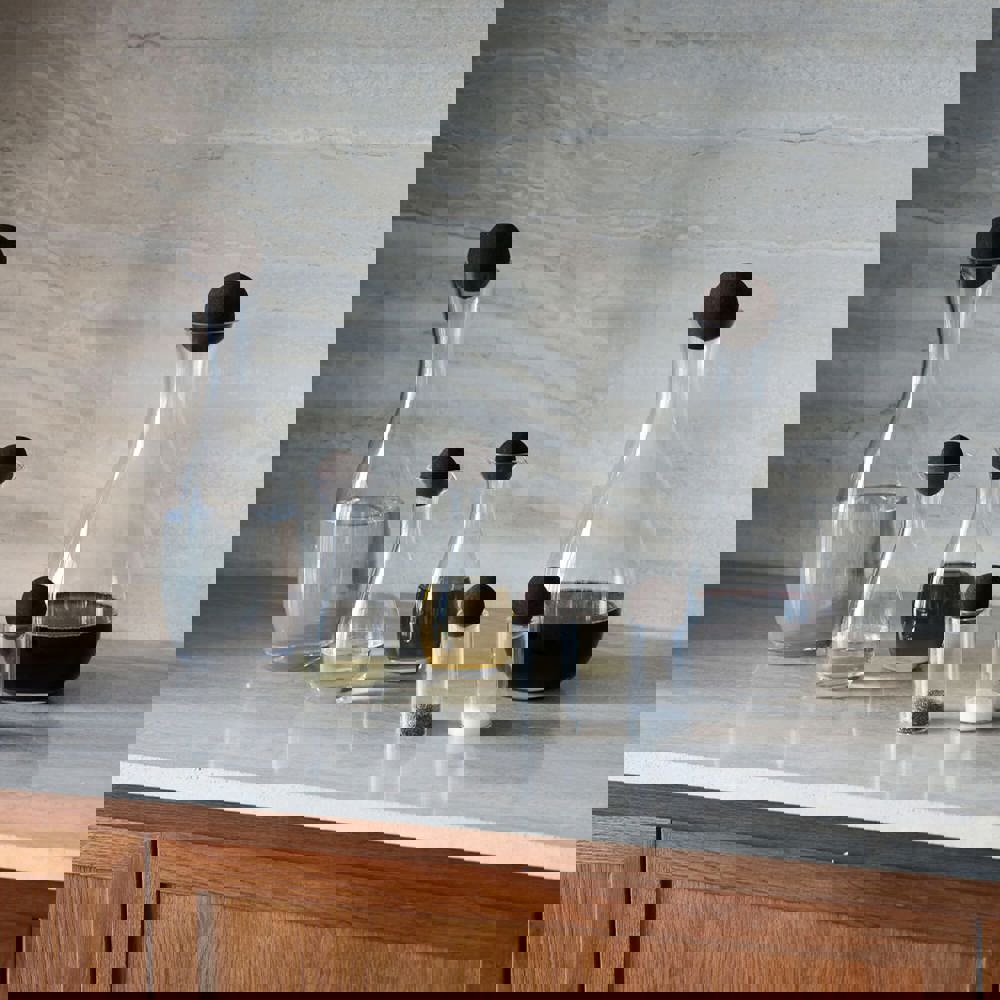 Sagaform Nature karaf met kurkstopper 1,5 liter