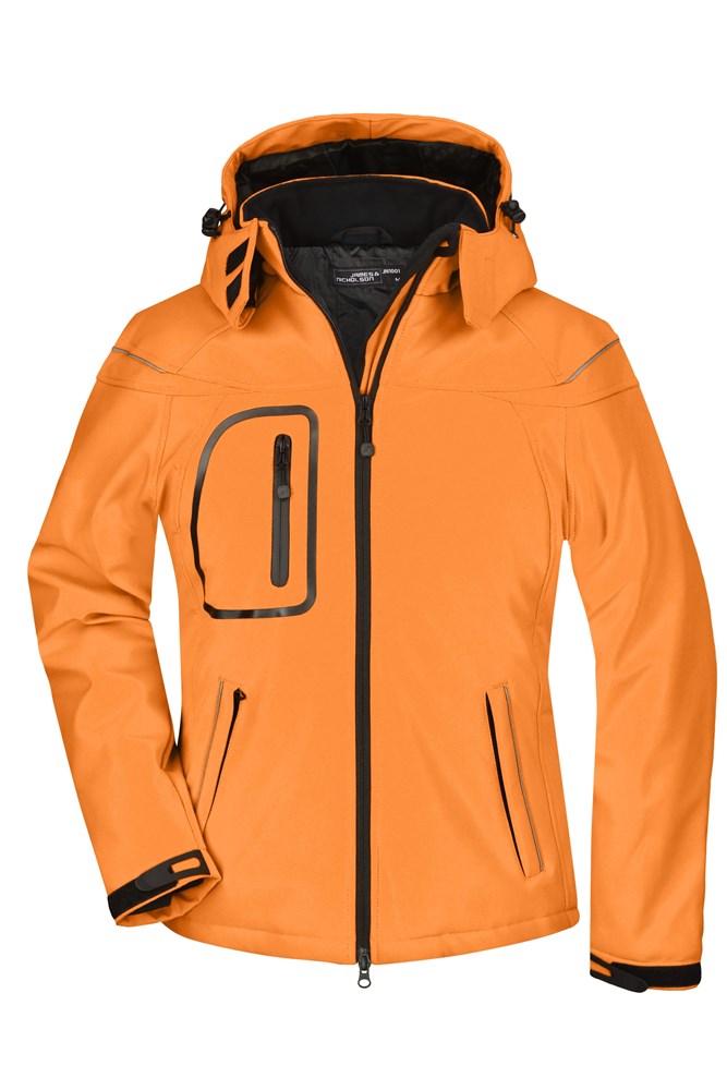 Ladies' Winter Softshell Jacket - Oranje (ca. Pantone 165C)