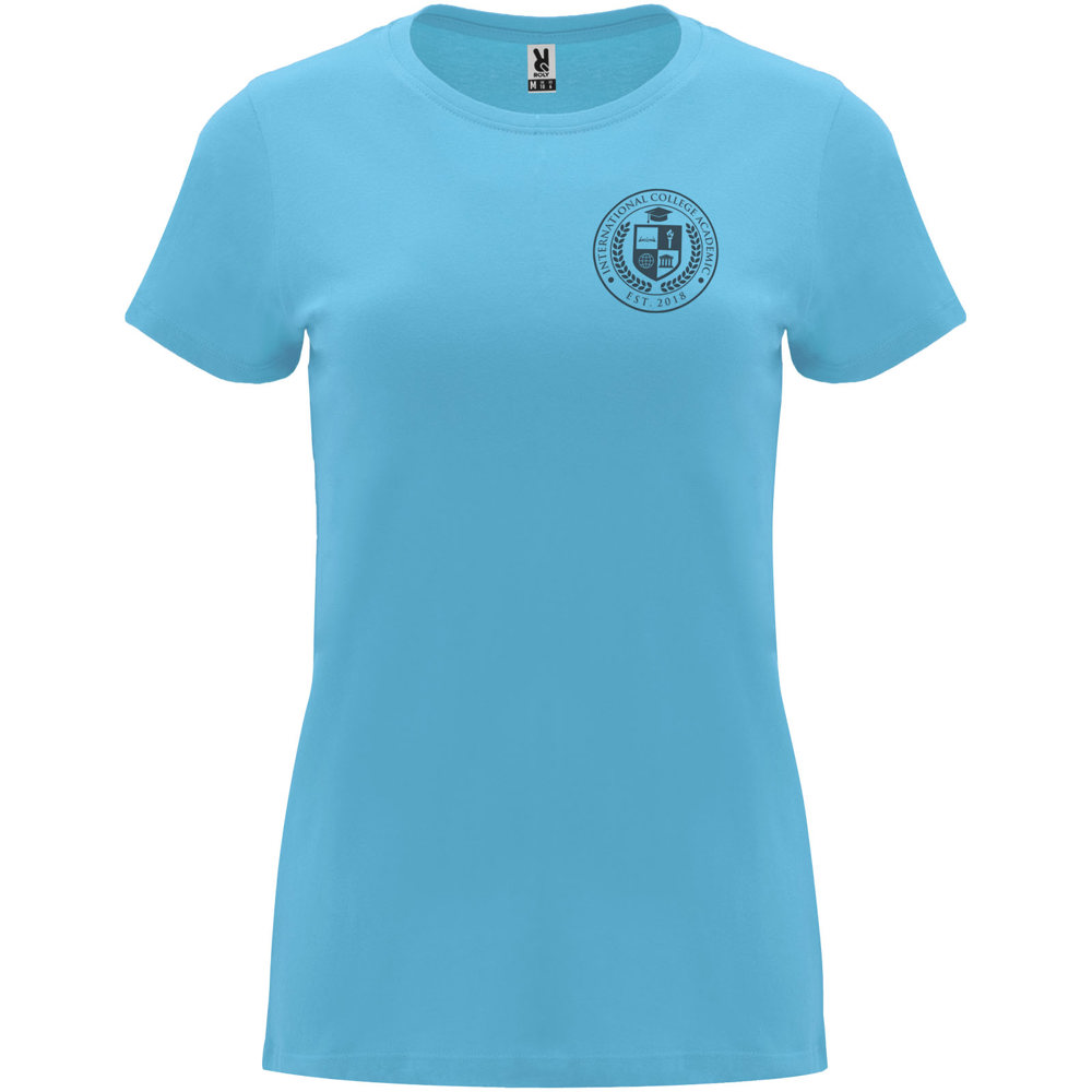 Capri 170 g/m² damesshirt met korte mouwen