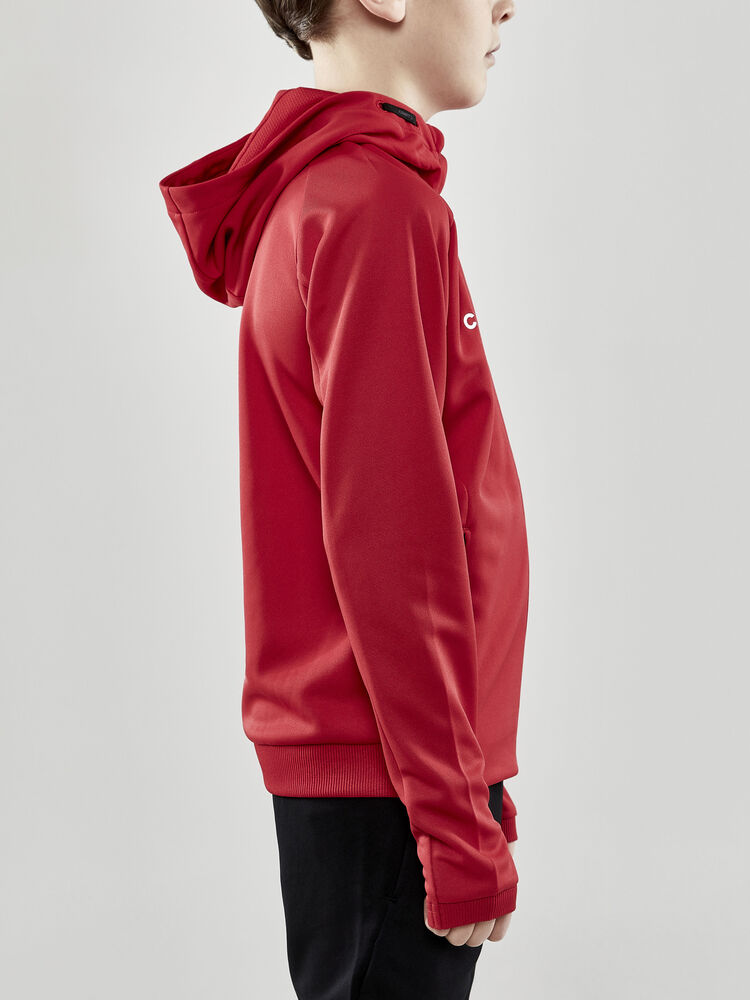 Craft - Evolve Hood Jacket Jr Bright Red 158/164