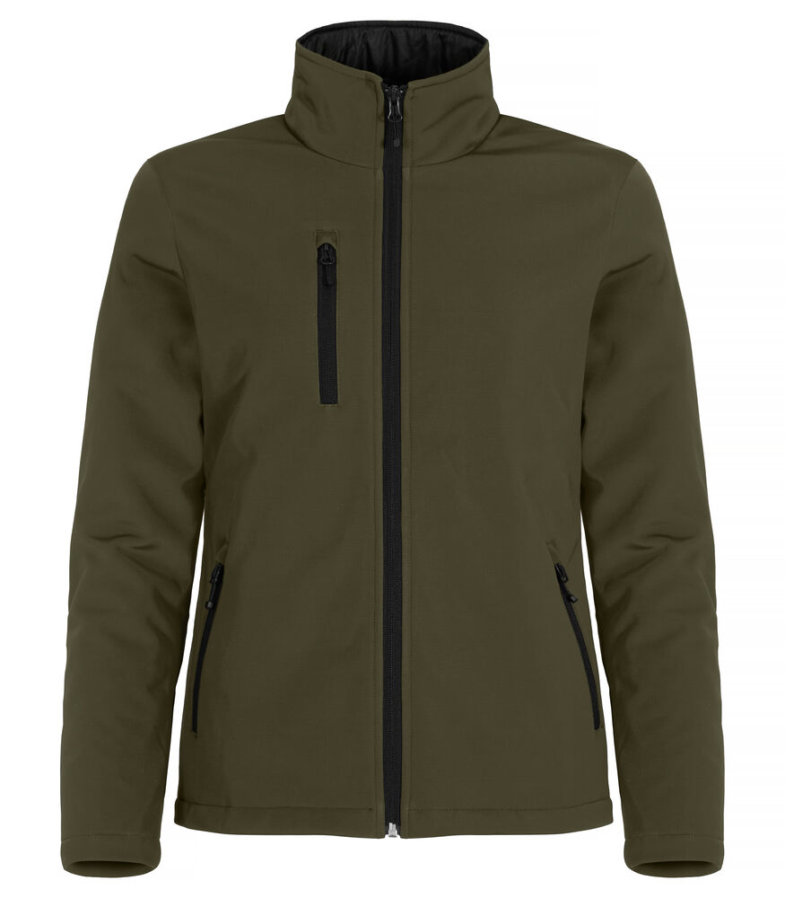 Clique - Padded Softshell Jacket Women - Mistgroen