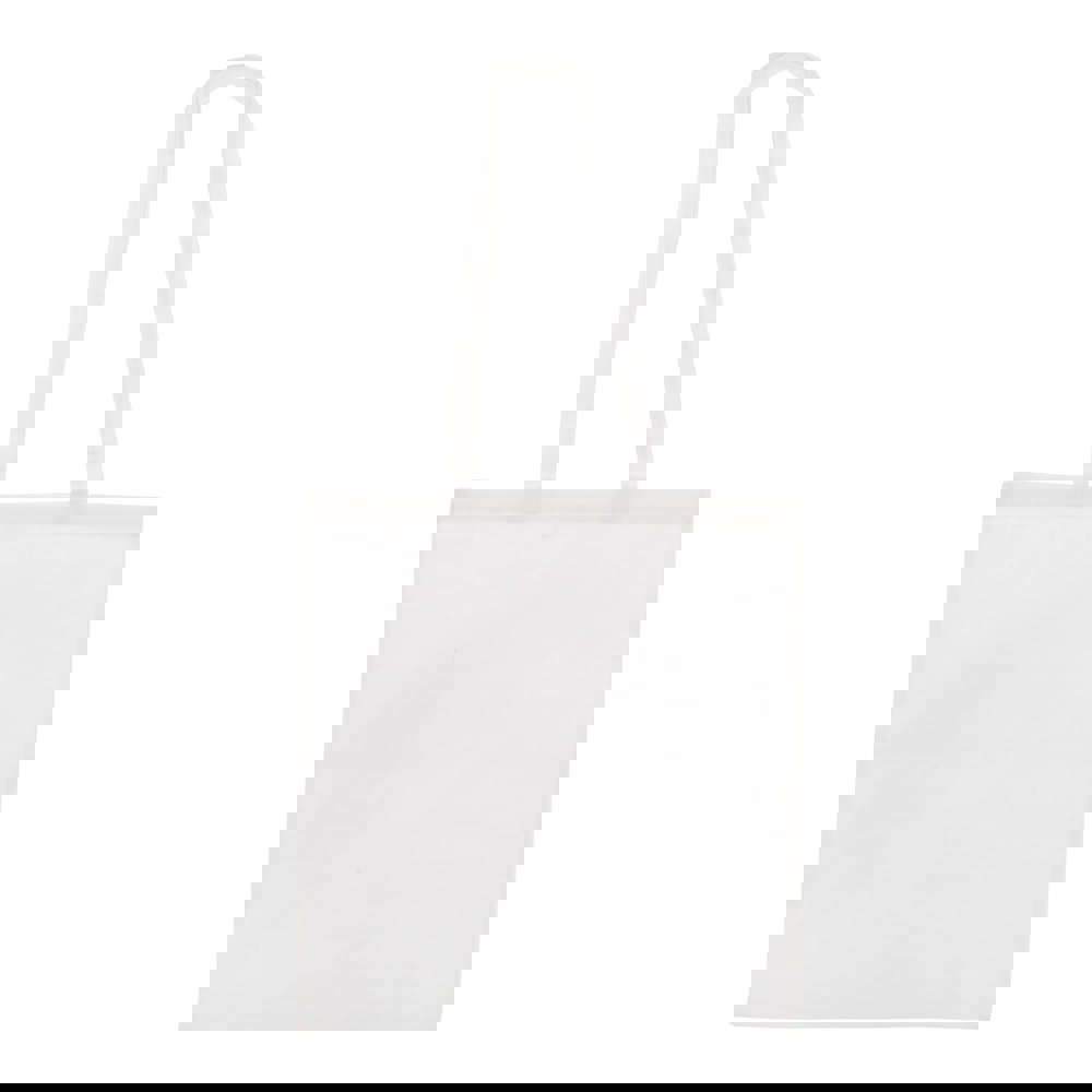 Draagtas gerecycled katoen 140g/m² 38x42cm