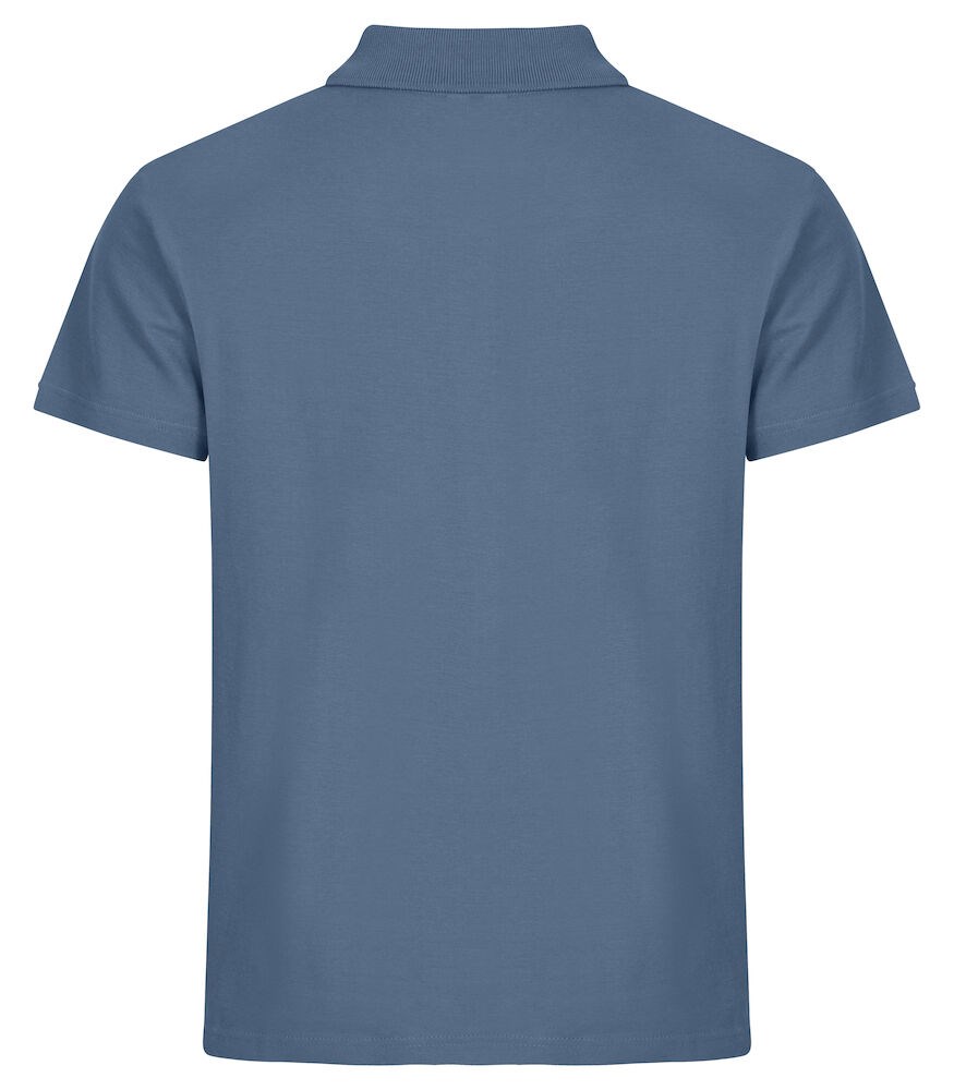 Clique - Basic Polo Staalblauw 4XL