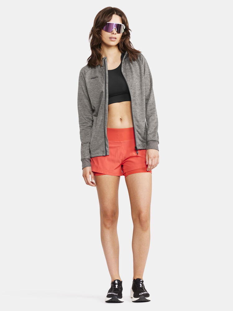 Craft - ADV Unify FZ Hood W Dk Grey Melange XS