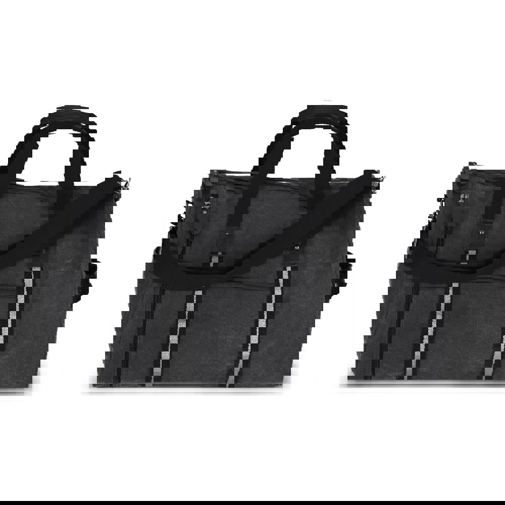 Gerecycled katoenen canvas plunjezak Harper