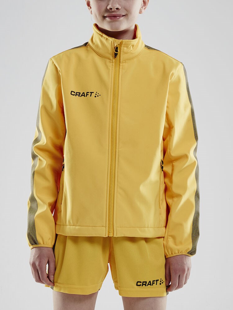 Craft - Pro Control Softshell Jacket Jr Sweden Yellow 122/128