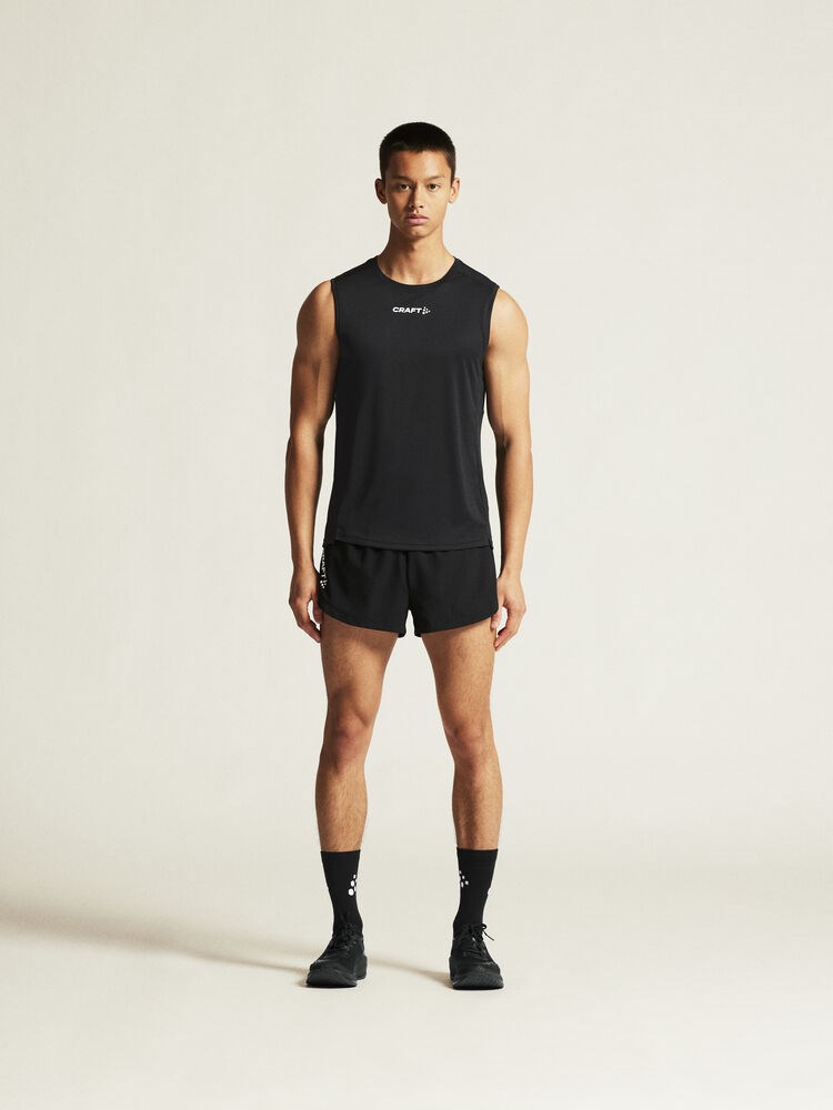 Craft - Rush 2.0 Singlet M Black XS