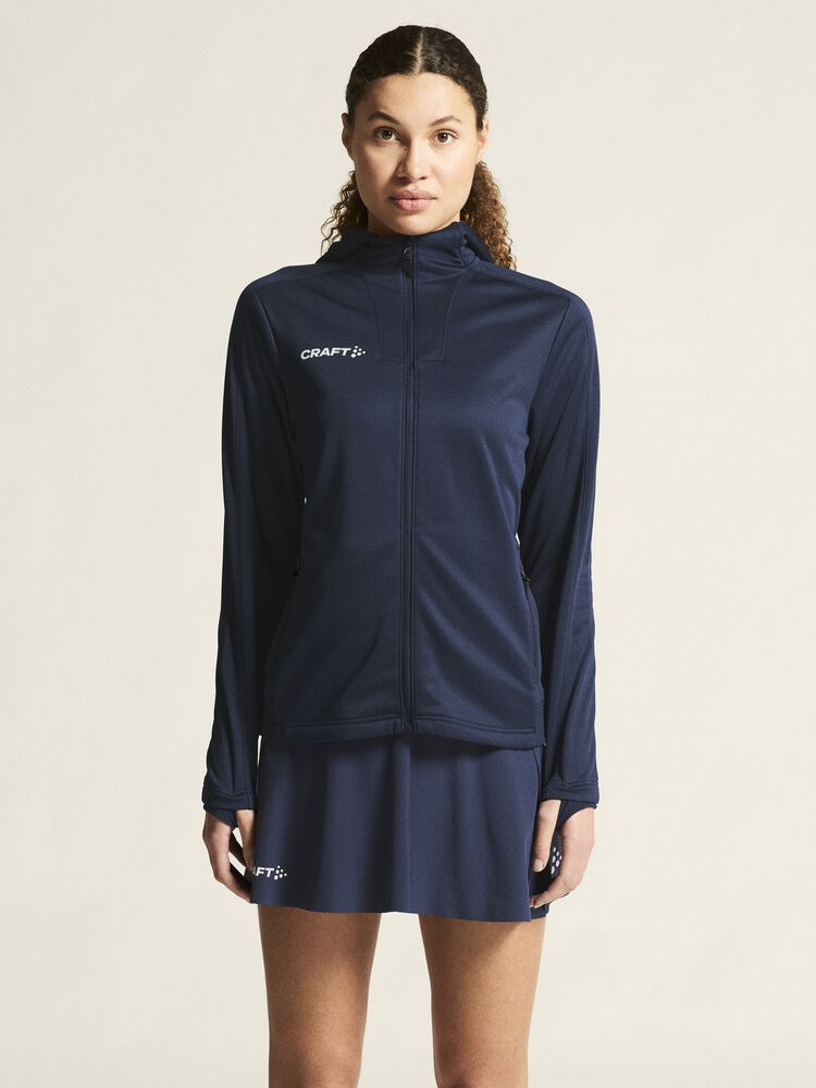 Craft - Evolve 2.0 Brushed Hood Jacket W Navy M
