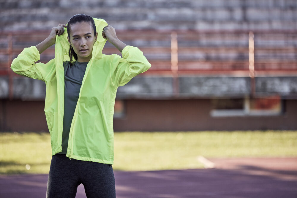 Clique - Basic Rain Jacket Signaal-geel L