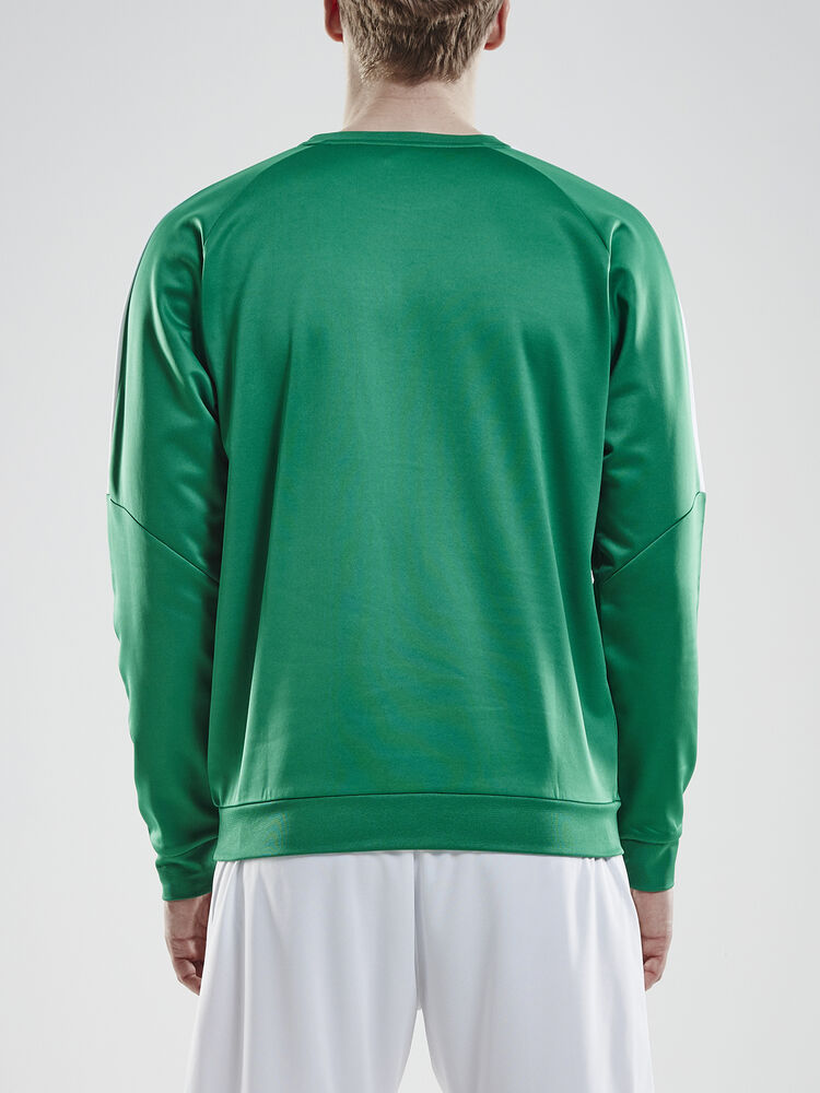 Craft - Progress R-Neck Sweater M Team Green/White XS