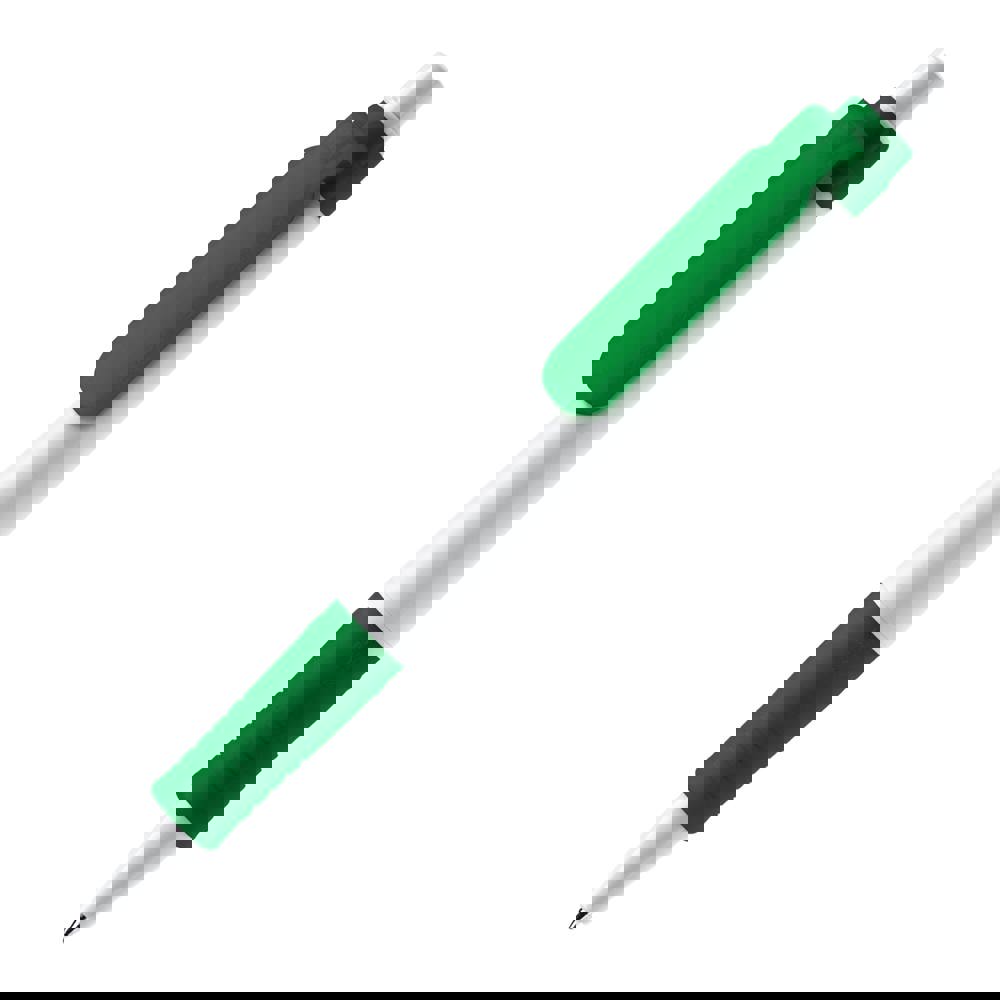Balpen Vegetal Pen hardcolour - Wit / Groen