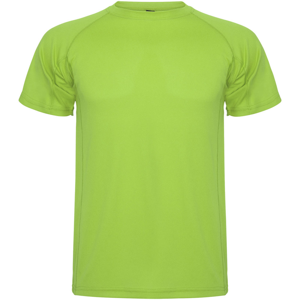 Montecarlo sportshirt met korte mouwen voor kinderen - Lime