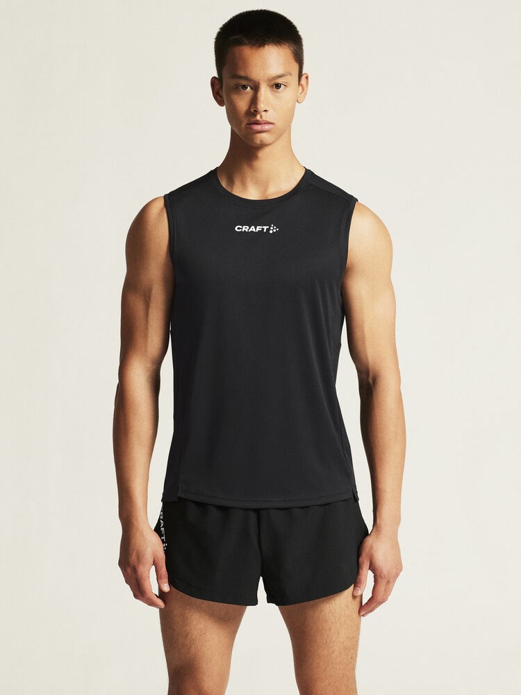 Craft - Rush 2.0 Singlet M Black XS