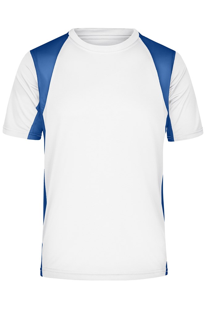 Wit/royal (ca. Pantone white
285C)