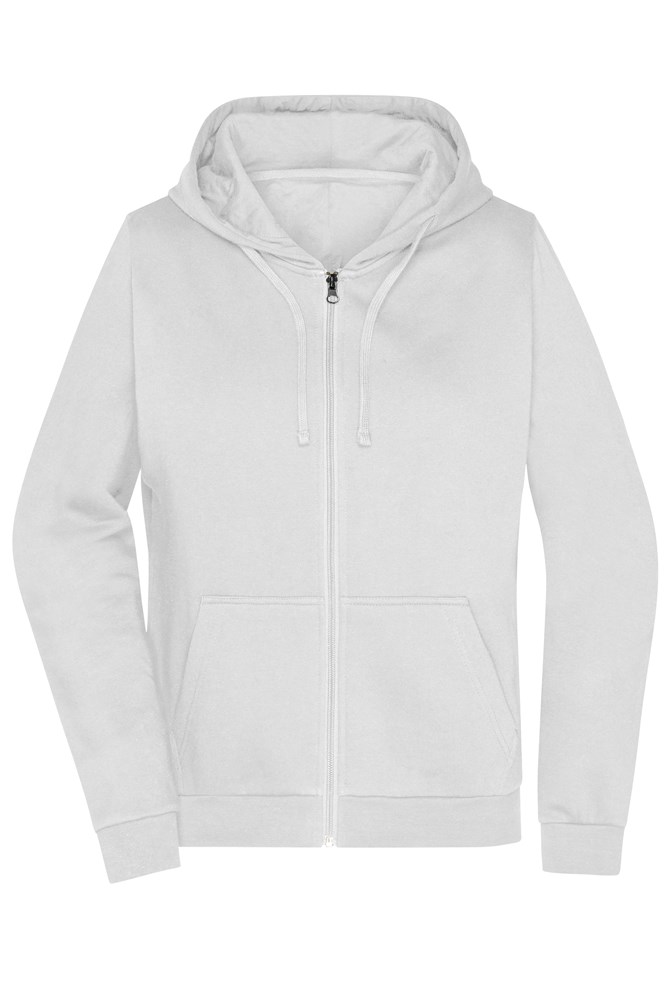 Ladies' Promo Zip Hoody - Wit (ca. Pantone white)
