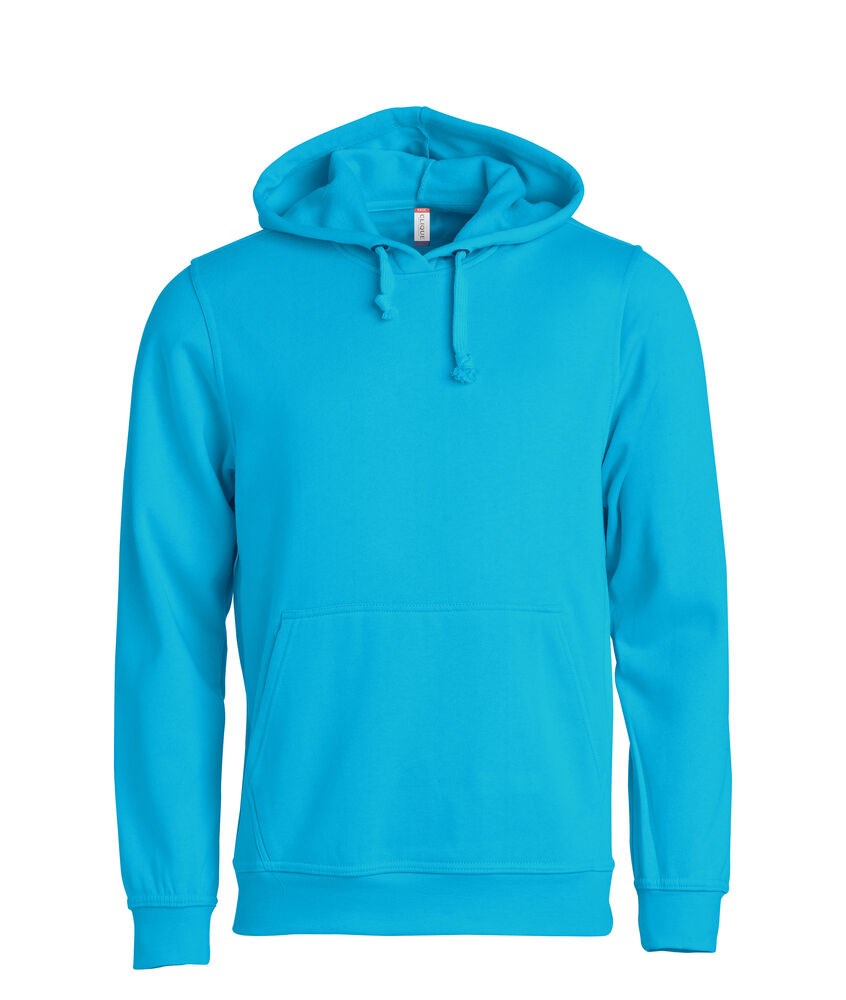 Clique - Basic Hoody Turquoise 3XL