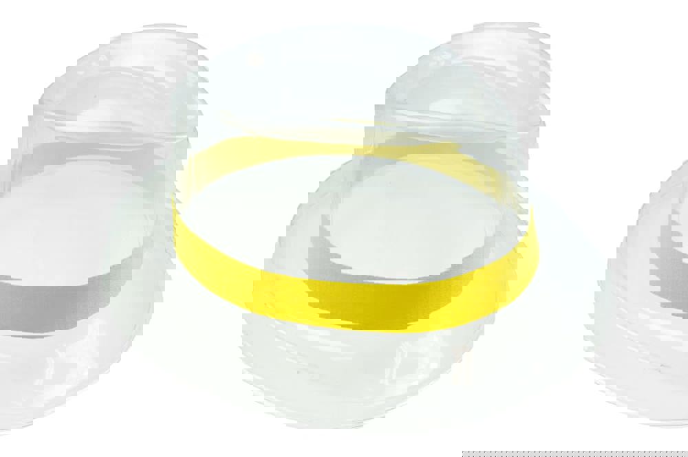 Elastisch Lint - Geel (Geel) / Geel