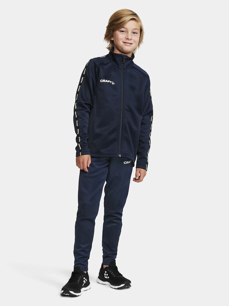 Craft - Squad 2.0 Full Zip Jr Navy 122/128