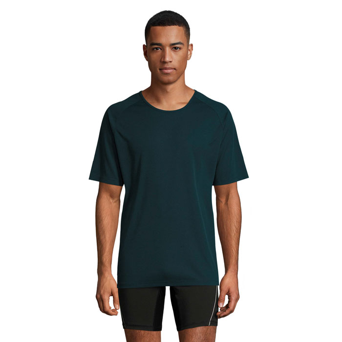 SPORTY - SPORTY HEREN T-Shirt - Petroleum Blauw