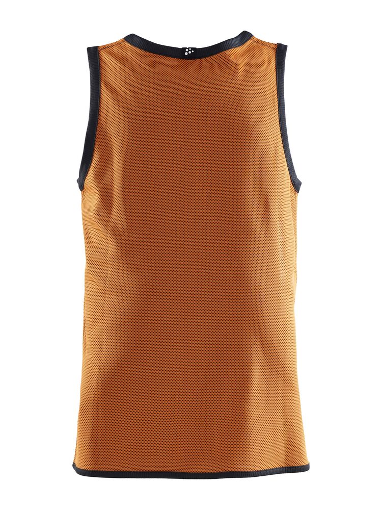 Craft - Progress Reversible Basket Singlet Jr Pump/Black 158/164