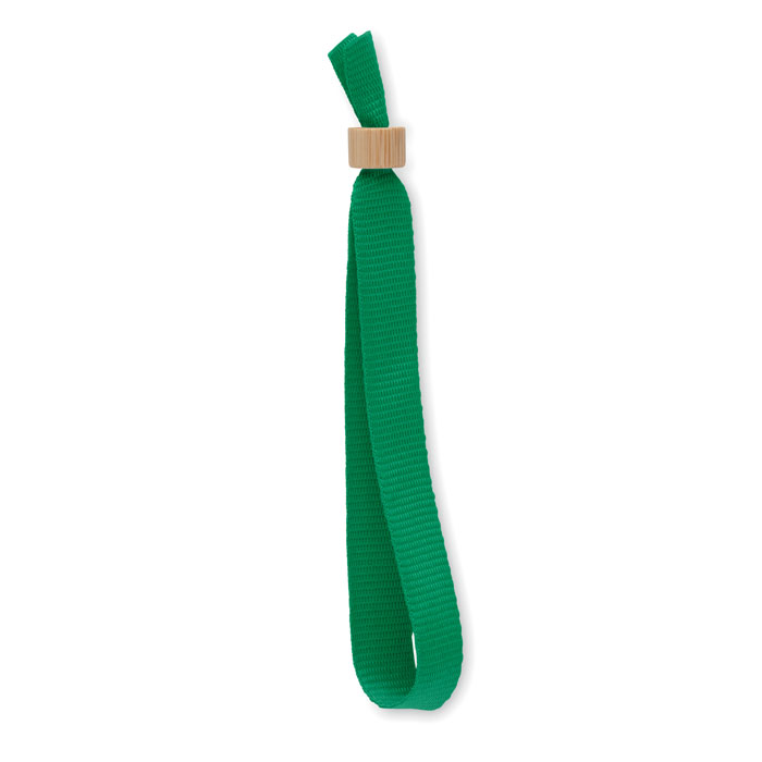 FIESTA - RPET polyester polsband - Groen