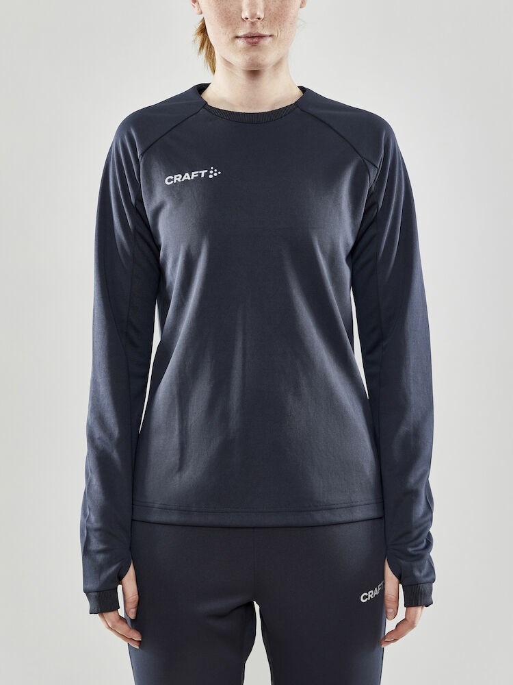 Craft - Evolve Crew Neck W Asphalt XS