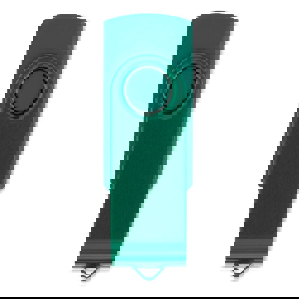 USB stick 2.0 Twister 4GB - Donker Groen