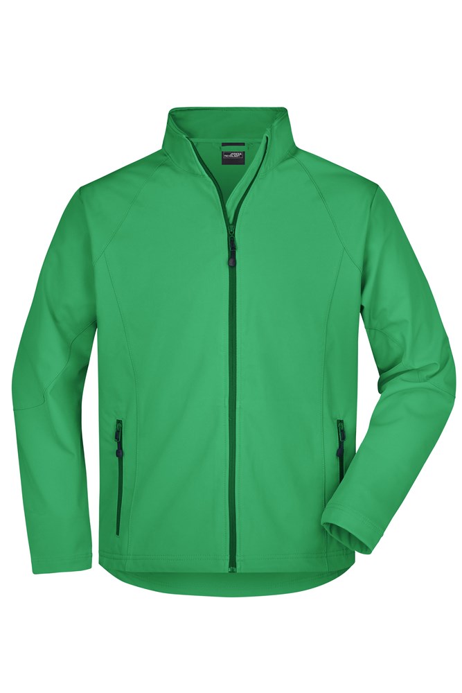 Men's Softshell Jacket - Groen (ca. Pantone 7481C)