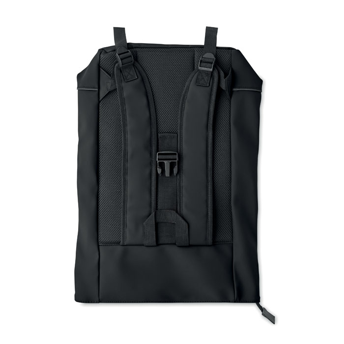 LAPTOSA - Laptop 15" rolltop PU rugzak