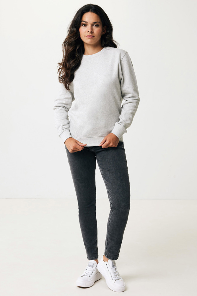 IQONIQ Etosha lichtgewicht gerecycled katoen sweater