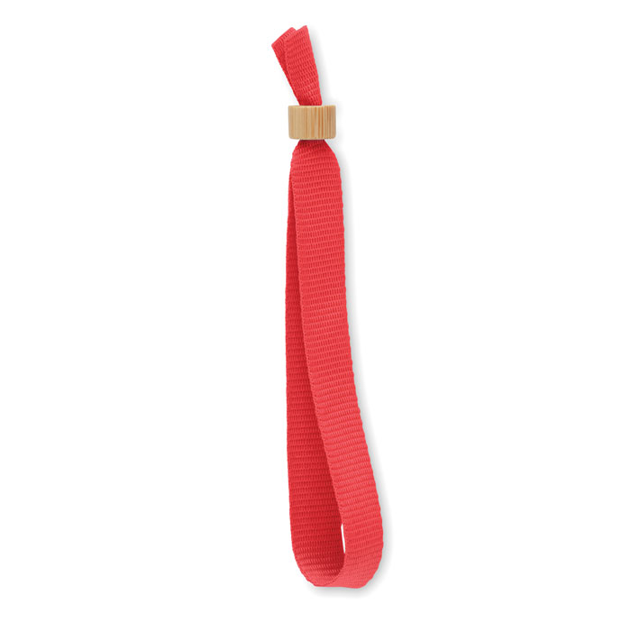 FIESTA - RPET polyester polsband - Rood