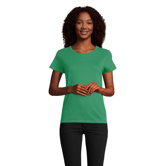 PIONEER WOMEN - PIONEER DAMES T-Shirt 175g - Helder Groen