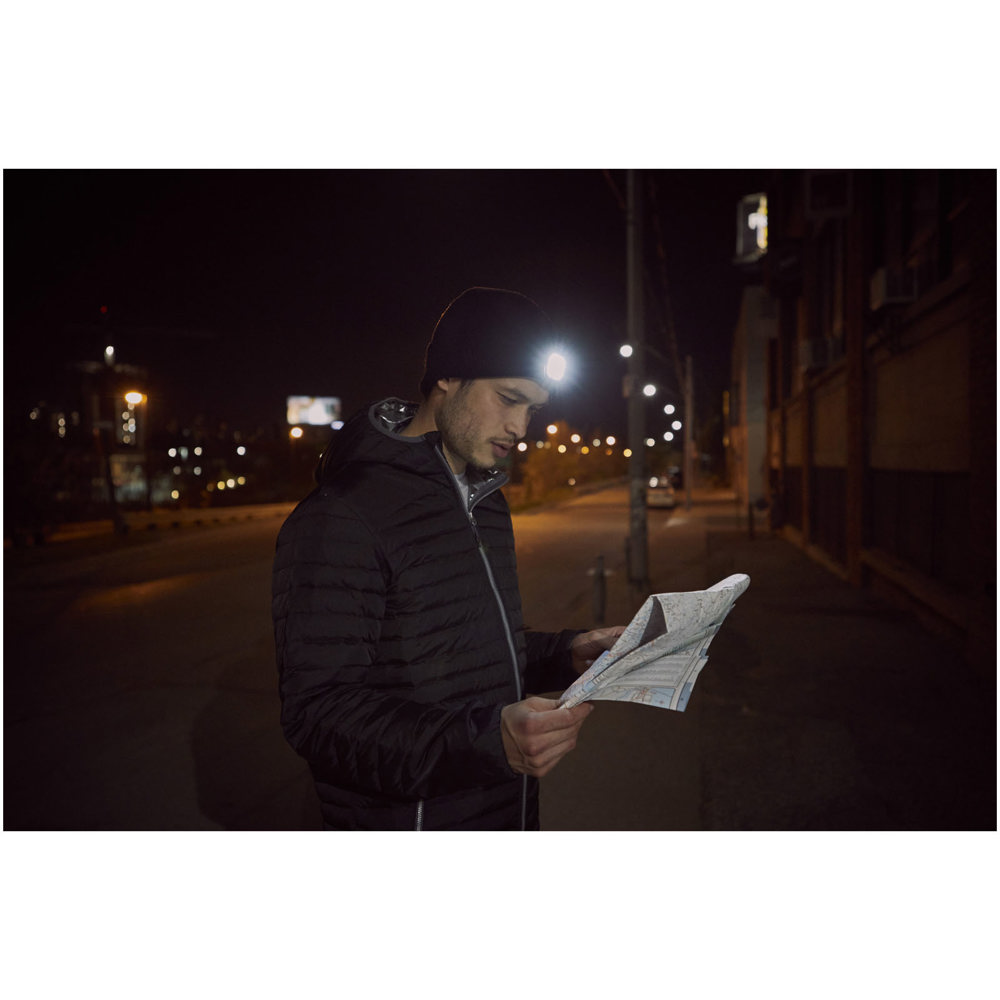 Mighty beanie met LED verlichting