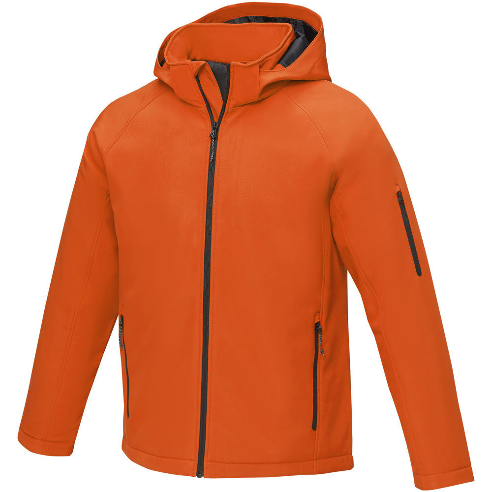 Notus gewatteerd softshell herenjas - Oranje