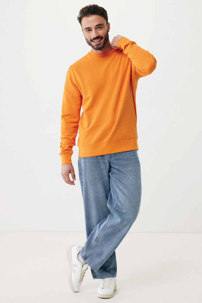 IQONIQ Etosha lichtgewicht gerecycled katoen sweater
