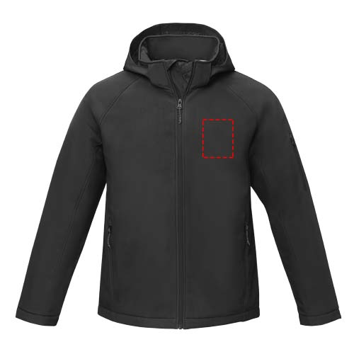 Notus gewatteerd softshell herenjas