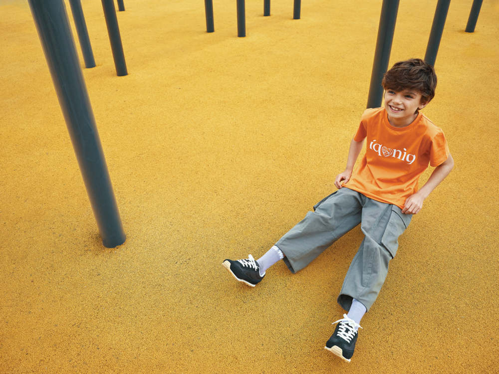 IQONIQ Koli kids lichtgewicht gerecycled katoen t-shirt