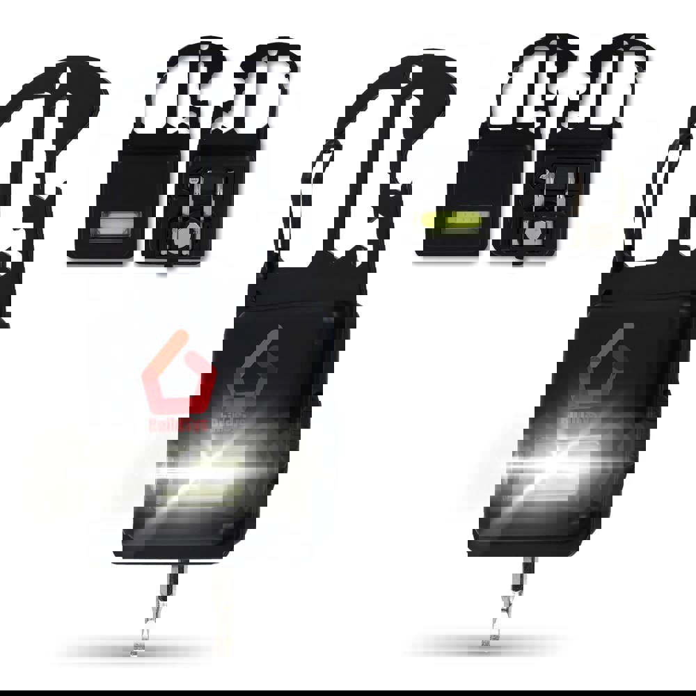 Compact multigereedschap in R-ABS &amp; metaal 7 functies